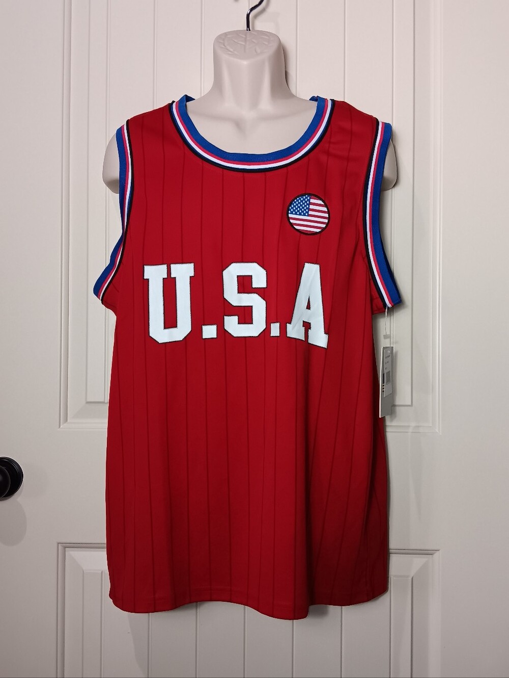 NWT Team USA Men's Basketball Jersey Tank Top Size L
